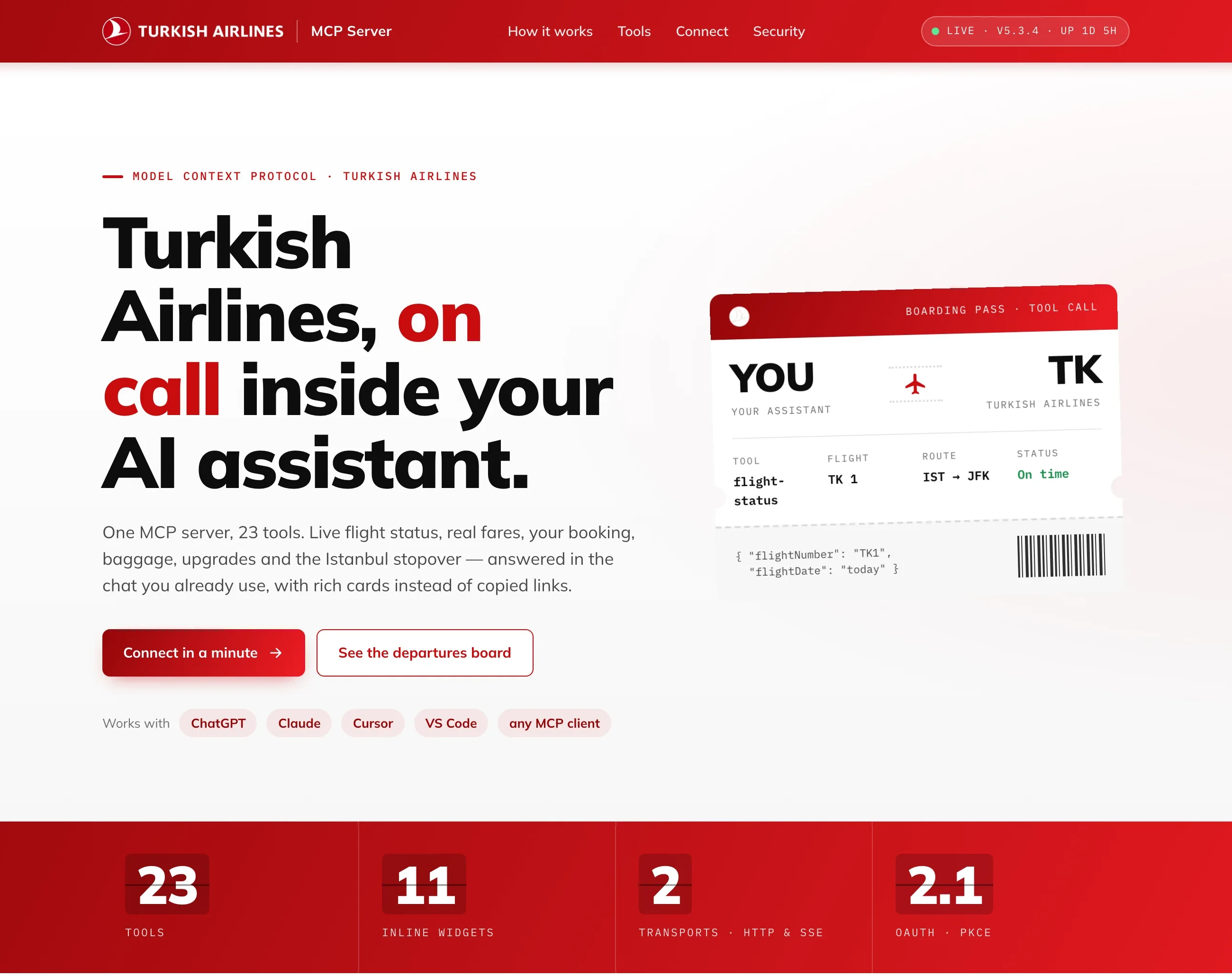 mcp.turkishtechlab.com — Turkish Airlines MCP Server